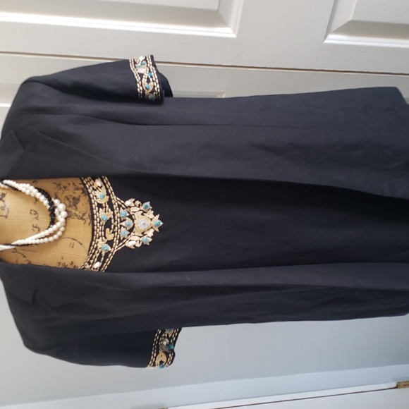 💥SALE💥2-piece linen jacket and dress. Size 12 - Picture 3 of 10